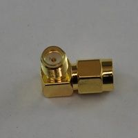 RP-SMA Male to SMA Female 90 Degree Connector