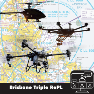 Brisbane - Advanced RePL - Multi Rotor sub 25kg, DJI T40 Rating and Helicopter sub 7kg