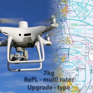 Upgrade Multi Rotor sub7kg - New Type Drone Licence