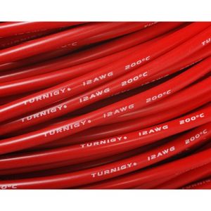 Silicone Wire 12AWG (1mtr) RED