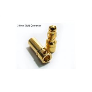 Polymax 3.5mm Gold Connectors - 10 pairs (20pcs)