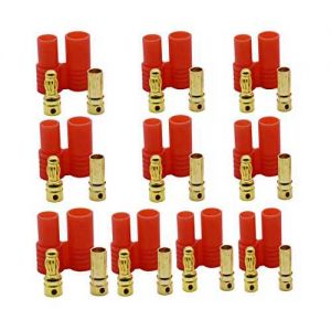 HXT 3.5mm Gold Connector w/Protector (10pcs/set)